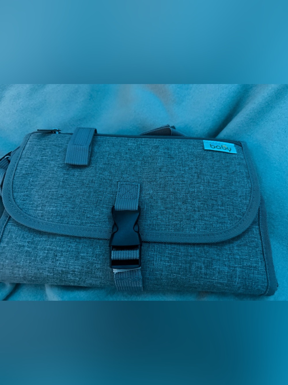 Kopi Baby Portable Diaper Foldable Changing Pad Classic Grey